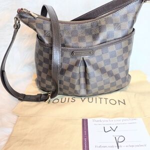 Louis Vuitton Damier Ebene Canvas Bloomsbury PM Crossbody with Dustbag SP4099